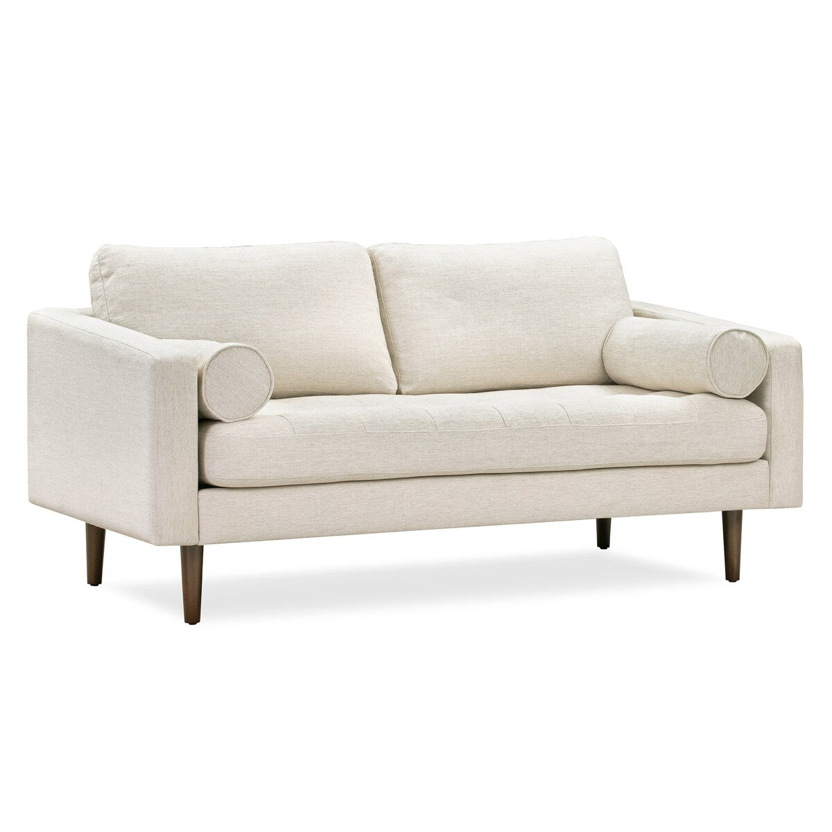 Poly & Bark Napa 72" Velvet Fabric Apartment Sofa