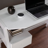 SEI Furniture Casella Midcentury Modern Writing Desk with Storage