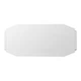 SEI Furniture Casella Midcentury Modern Writing Desk with Storage