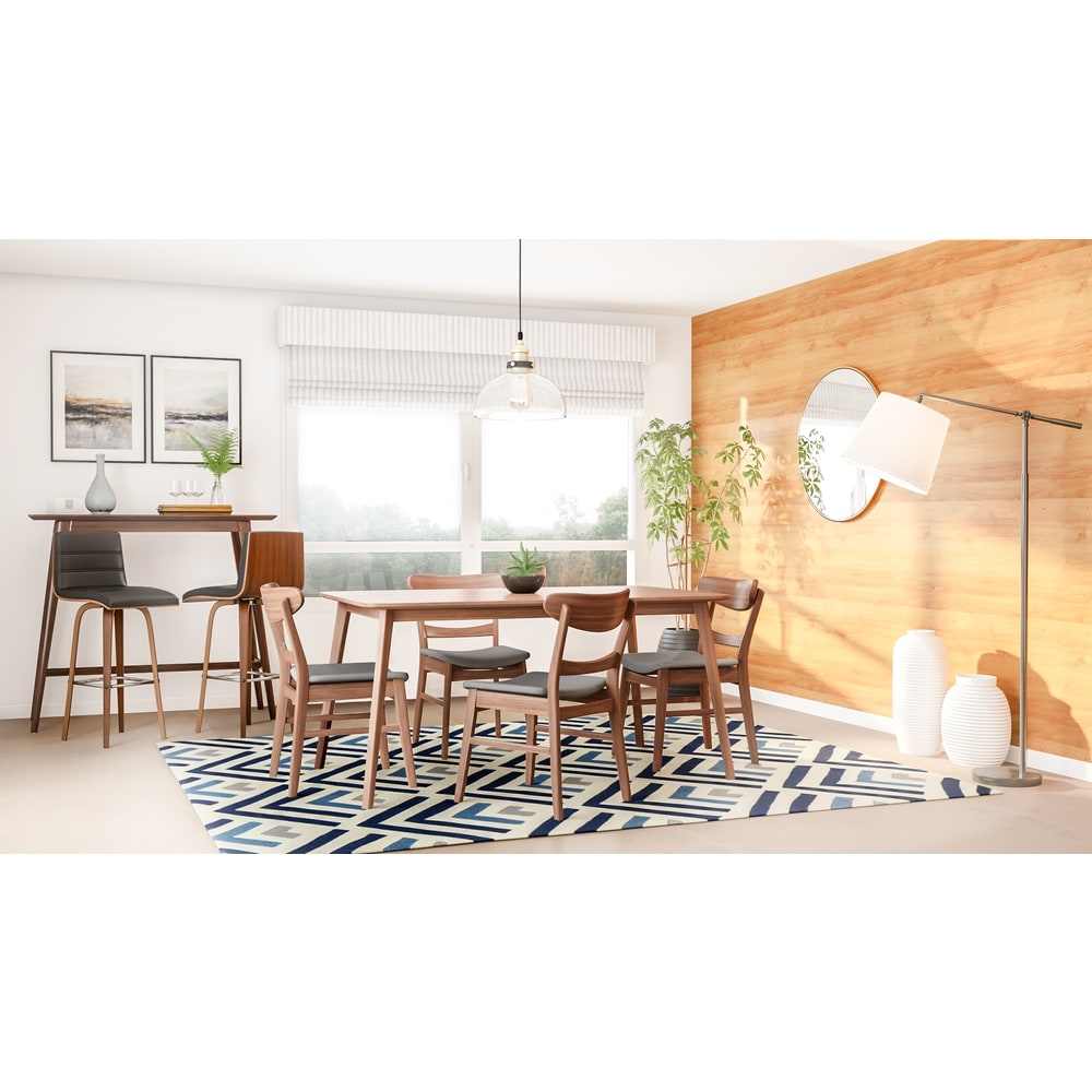 Bryner Mid-Century Modern 5 Piece Dining Set by Christopher Knight Home