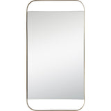Carson Carrington Hjuljern Framed Painted Antique Brass Mirror