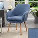 Convenience Concepts Take a Seat Charlotte Wingback Sherpa Accent Armchair