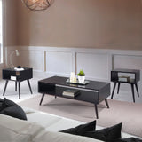 Steve Silver Carson Carrington Home Elnora Mid-Century 3-Piece Occasional Set