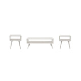 Steve Silver Carson Carrington Home Elnora Mid-Century 3-Piece Occasional Set