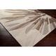 Carson Carrington Hornslet Hand-tufted Grey Tower Floral Wool Area Rug - 5' x 8'