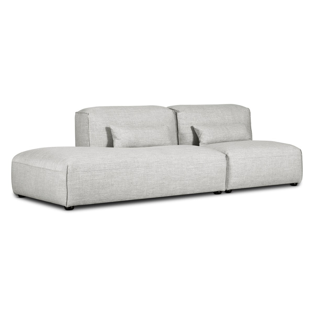 Poly and Bark Infina Left Armless Modular 2 Piece Sofa