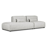 Poly and Bark Infina Left Armless Modular 2 Piece Sofa