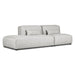 Poly and Bark Infina Left Armless Modular 2 Piece Sofa