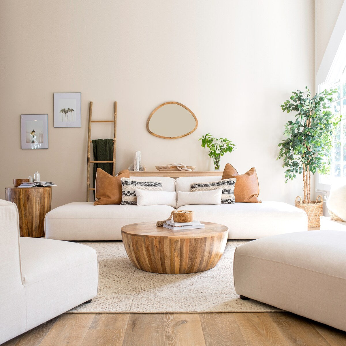 Poly and Bark Infina Left Armless Modular 2 Piece Sofa