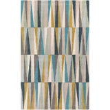 Livabliss Raahe Hand-Tufted Geometric Pattern Wool Area Rug