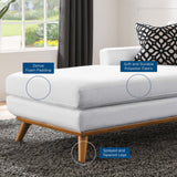 Engage Left-Arm Mid Century Chaise Lounge