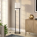 Carson Carrington Safsbyn Blackened Bronze Floor Lamp