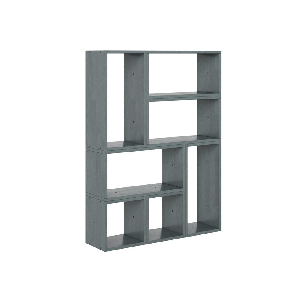 Carson Carrington Shorewood Modern 7 Block Wood Shelving Set
