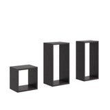 Carson Carrington Shorewood Modern 7 Block Wood Shelving Set