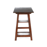 SEI Furniture Skali A-frame Espresso Desk