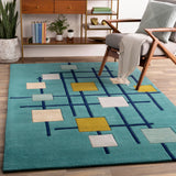 Livabliss Soderkoping Hand-Tufted Wool Area Rug