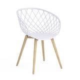 Kurv Set of 2 Indoor/Outdoor Dining and Accent Chairs
