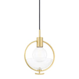 Carson Carrington Varjaren Clear Glass 1-light Pendant