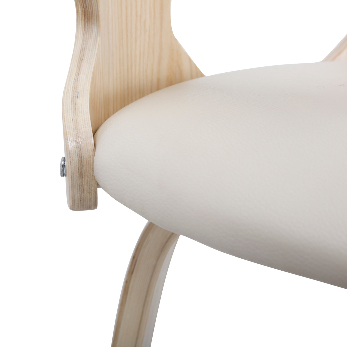 Carson Carrington Viby Fixed-Height Counter Stool with Bent Wood Legs & Round Footrest (Set of 2)