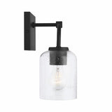 Carter 2-light Bath/ Vanity Fixture w/ Clear Seeded Glass