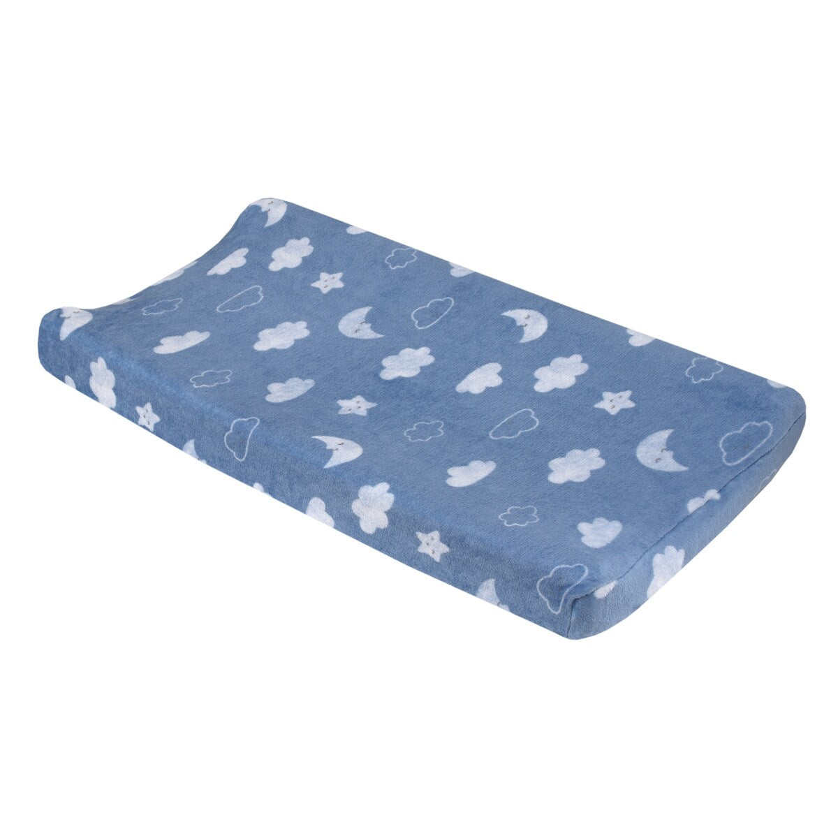 Carter's Blue Elephant blue, Changing Pad Cover