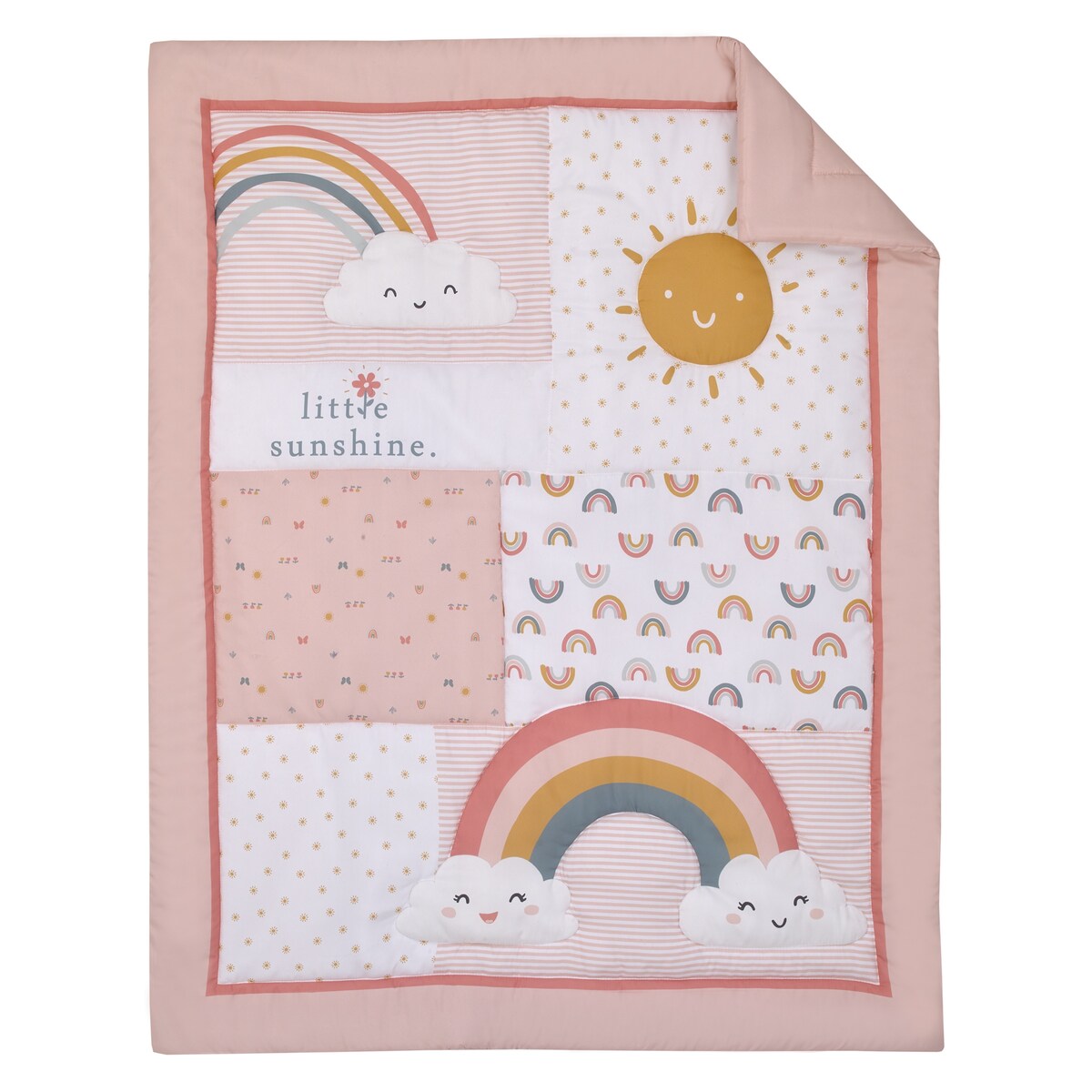 Carter's Chasing Rainbows 3 Piece Crib Bedding Set