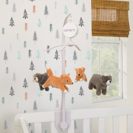Carter's Woodland Friends Brown Musical Mobile