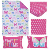 Carter's Butterflies 4-piece Toddler Comforter Set