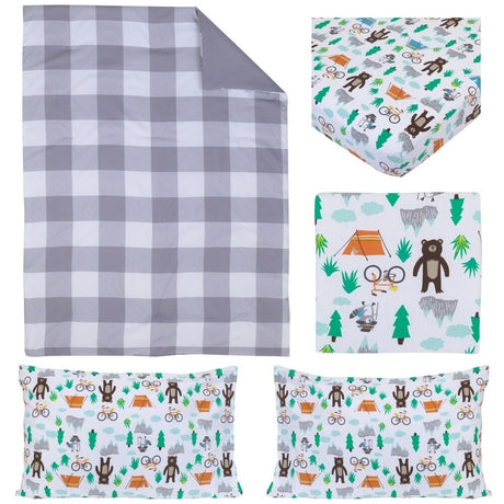 Carter's Woodland Boy 4pc Toddler Bed Set