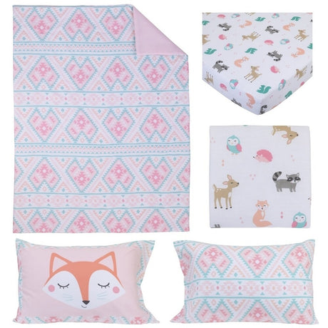 Carter's Woodland Girl 4pc Toddler Bed Set