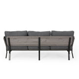 Carvel Mid-century Modern 3-seater Sofa by Christopher Knight Home