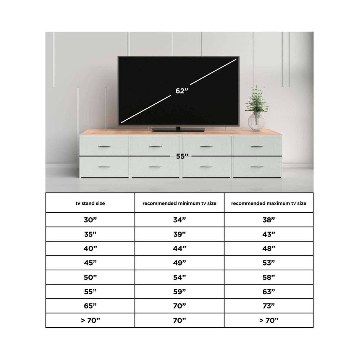 Signature Design by Ashley Carynhurst Casual TV Stand Whitewash