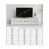 Signature Design by Ashley Carynhurst Casual TV Stand Whitewash