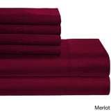 Casa Fiori-1000 Thread Count Egyptian Cotton Blend 6-piece Sheet Set