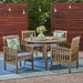 Casa Cushioned Acacia 5-piece Dining Set by Christopher Knight Home