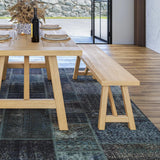 Cascais 72" Rectangular Table with Farmhouse Base