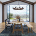 Cascais 72" Rectangular Table with Farmhouse Base