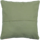 Caskey Brown/Black Hand-Woven Kilim Throw Pillow -18"x18"