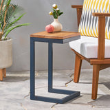 Christopher Knight Home Caspian C-shaped Indoor Wood Side Table