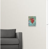 "Joy Heart" Canvas Wall Art