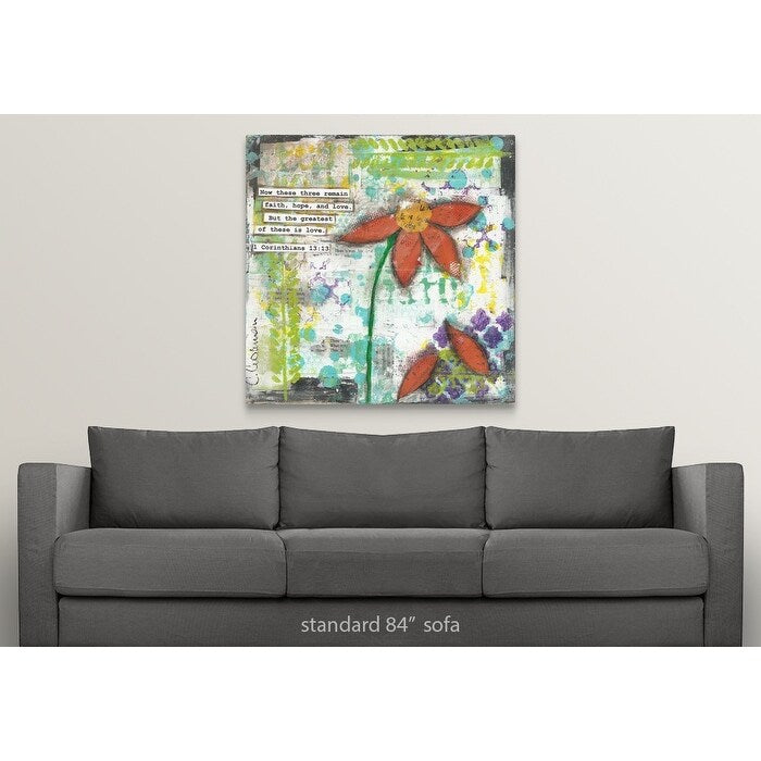 "Love" Canvas Wall Art