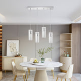 Cassandra PCDT Droplet Infused Glass LED Pendant Light