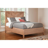 Casserly White Washed Natural 3-piece Panel Bedroom Set with Chest