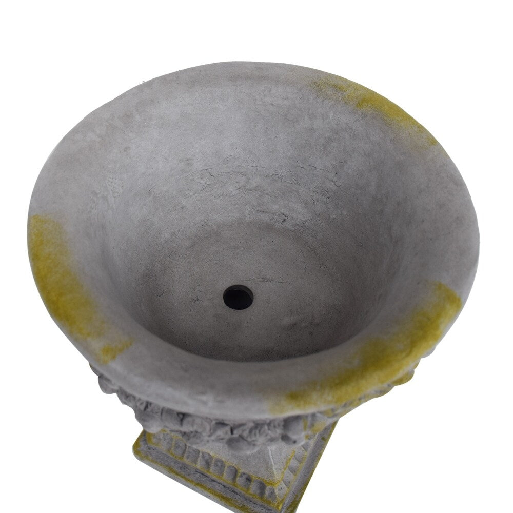Cassia Roman Botanical Lightweight Concrete Chalice Garden Urn Planter by Christopher Knight Home