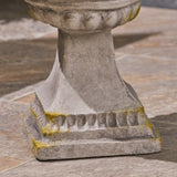 Cassia Roman Botanical Lightweight Concrete Chalice Garden Urn Planter by Christopher Knight Home