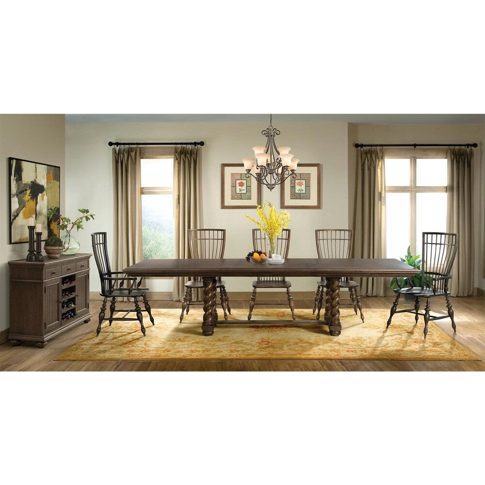 Overstock trestle table sales