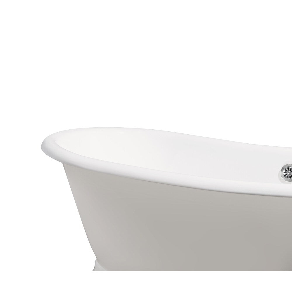 Cast Iron Tub, Faucet and Tray Set 71" RH5300CH-120