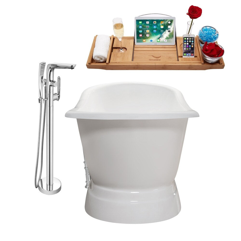 Cast Iron Tub, Faucet and Tray Set 71" RH5300CH-120