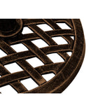 Trademark Innovations Bronze Finish Cast Iron 17.7-inch Umbrella Base