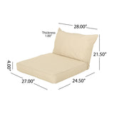 Castaic Club Chair Cushions by Christopher Knight Home